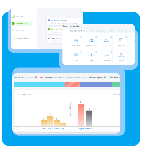 Glider AI skill intelligence platform Assessment Software Technical Skill Tests